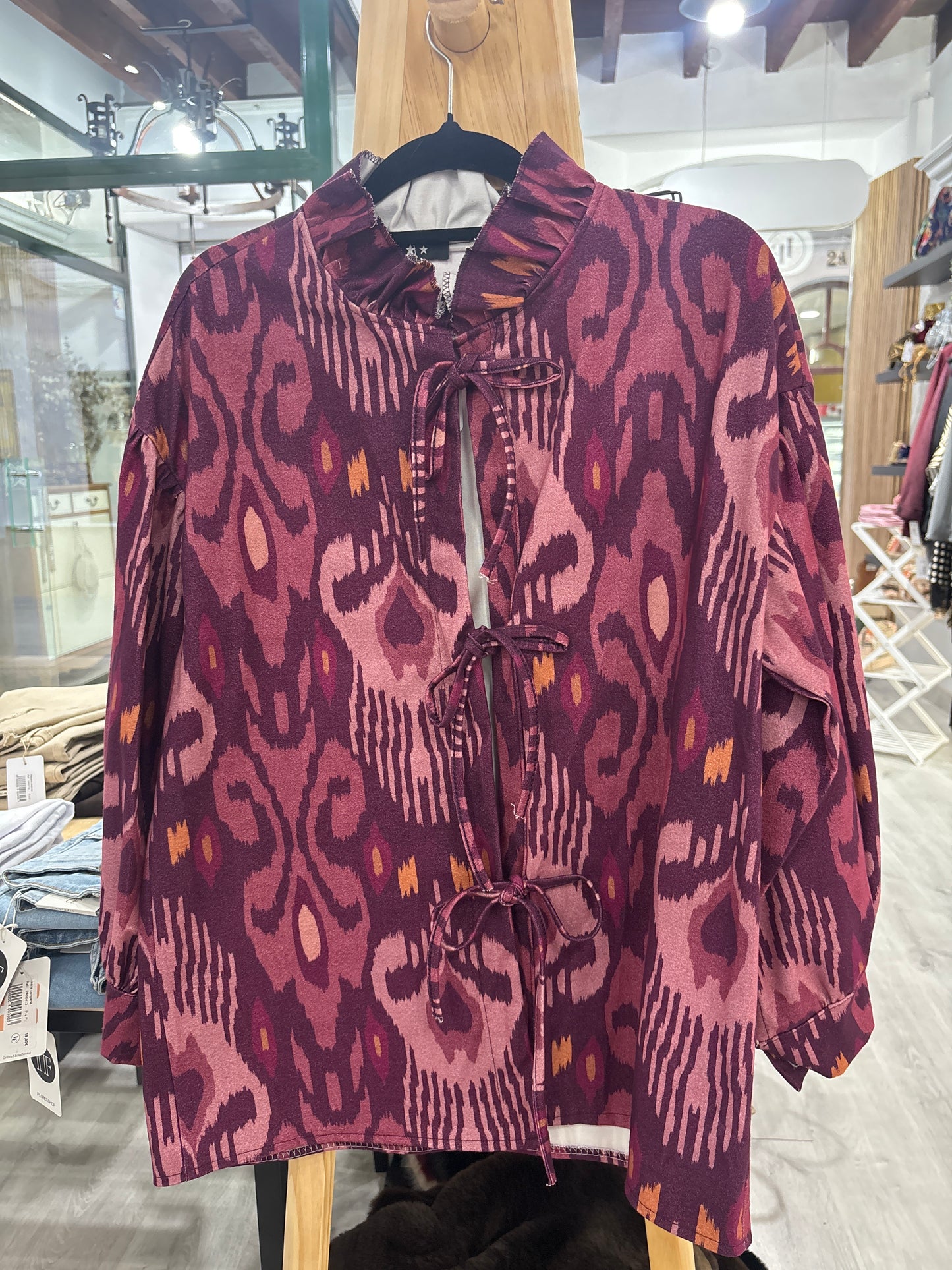 Sobrecamisa estampado