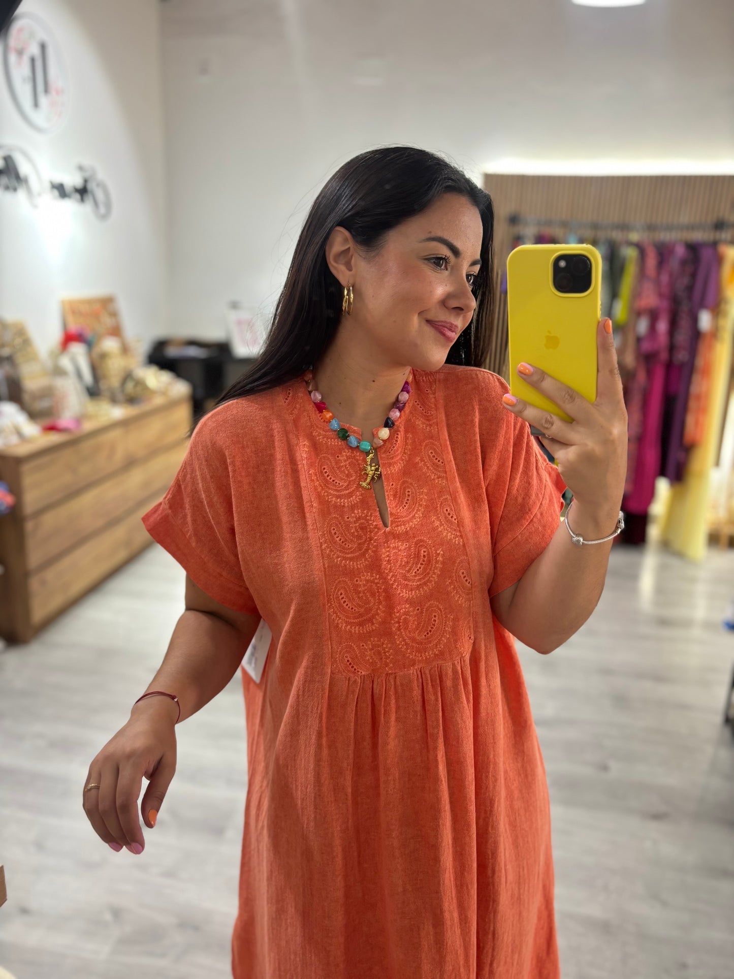 Camisola Dubái naranja