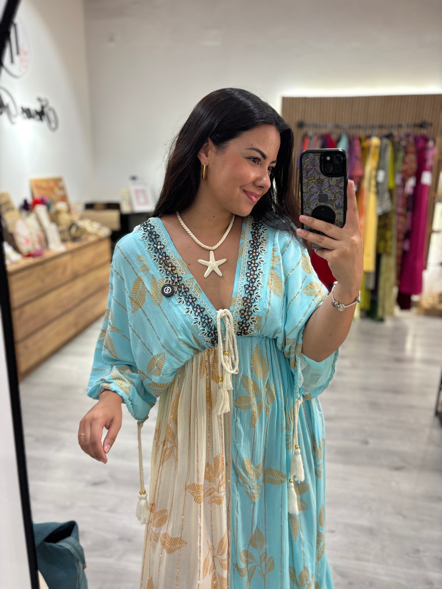 Vestido Amira azul