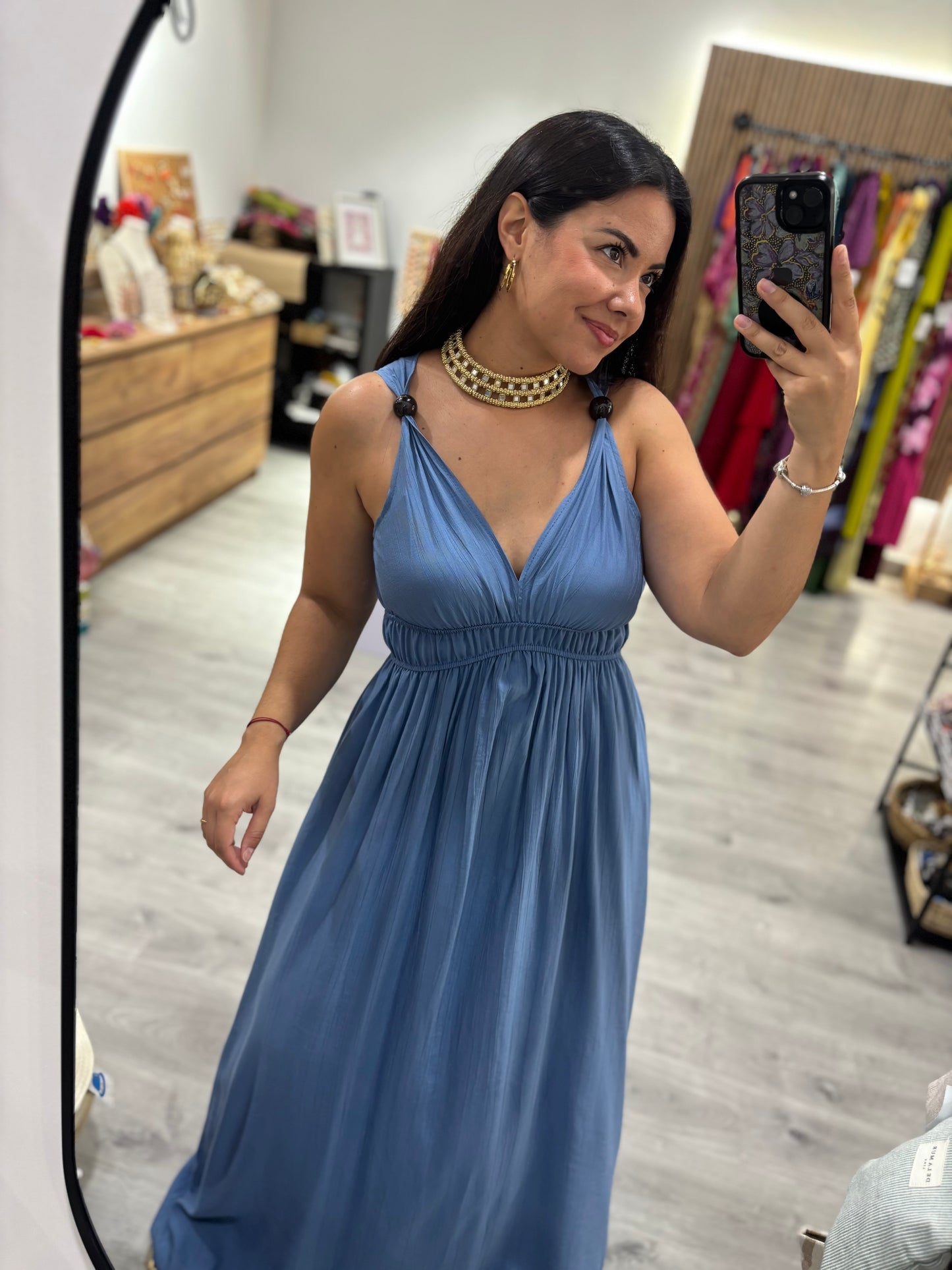 Vestido IBIZA azul
