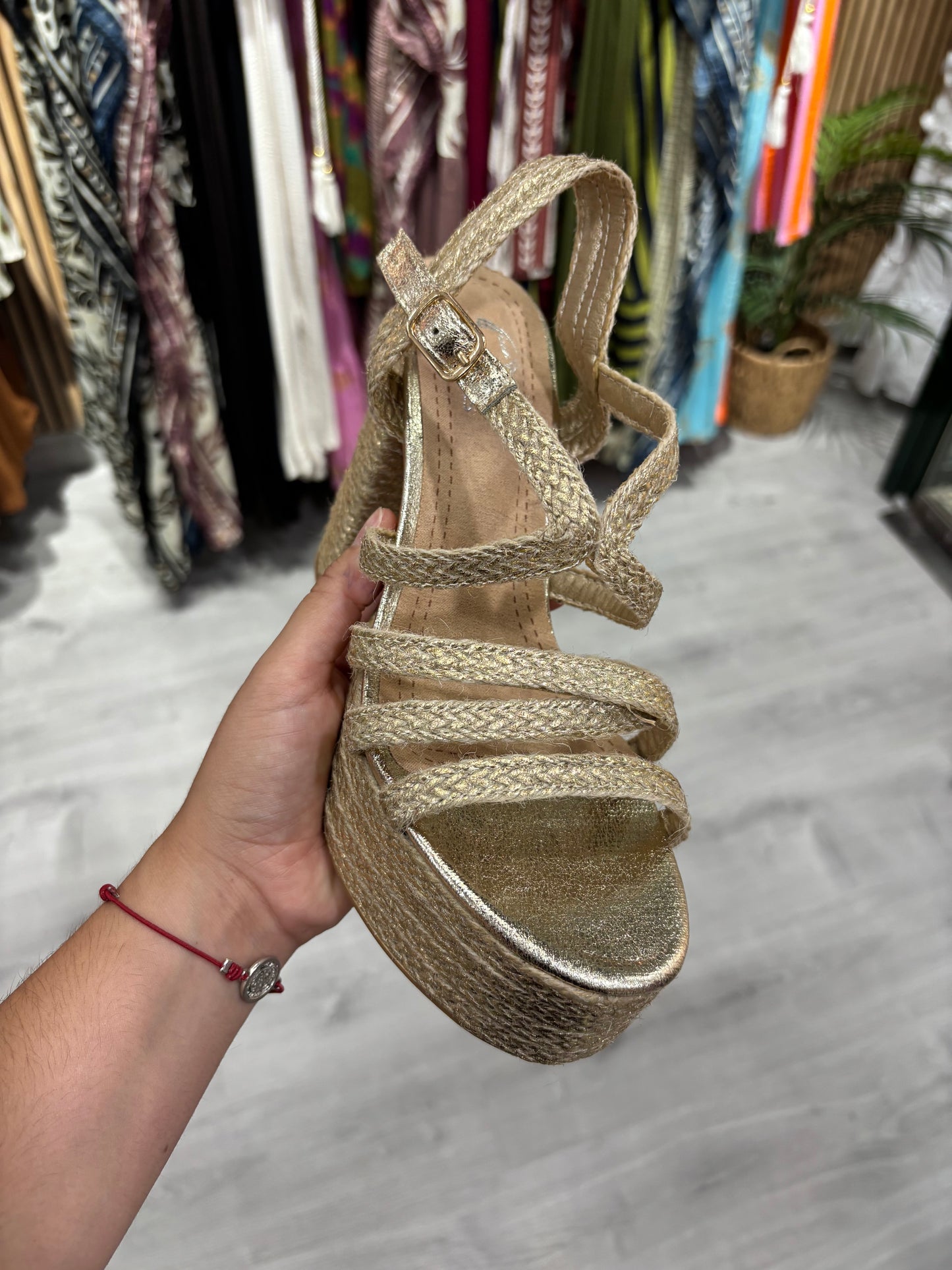 Tacon esparto oro