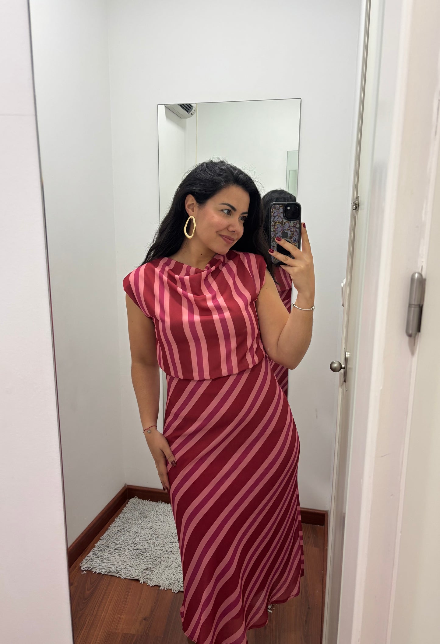 Vestido Lunai rayas