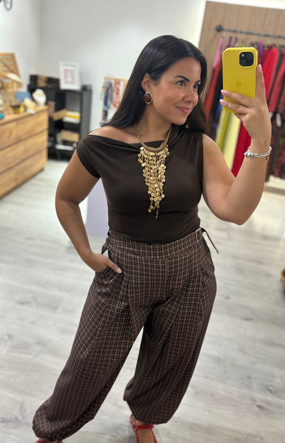 Pantalon cruzado