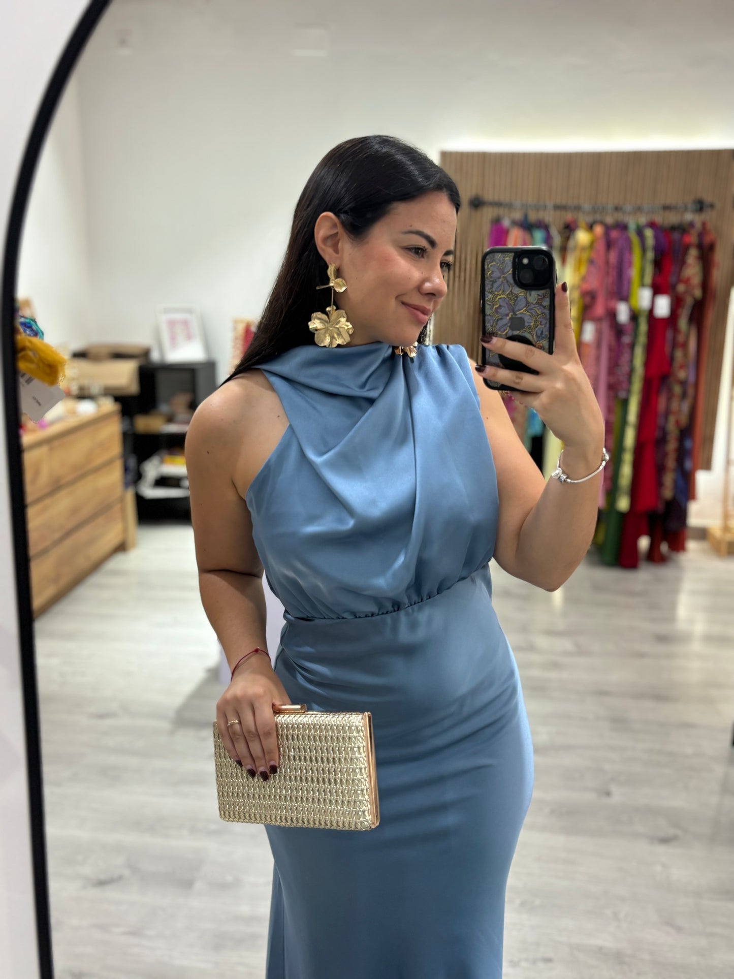Vestido Selena azul