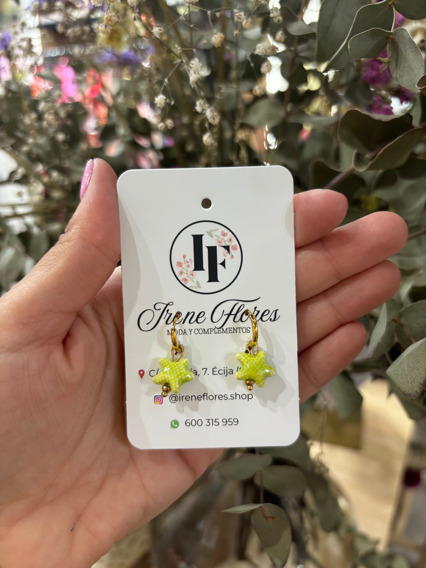 Pendientes estrella