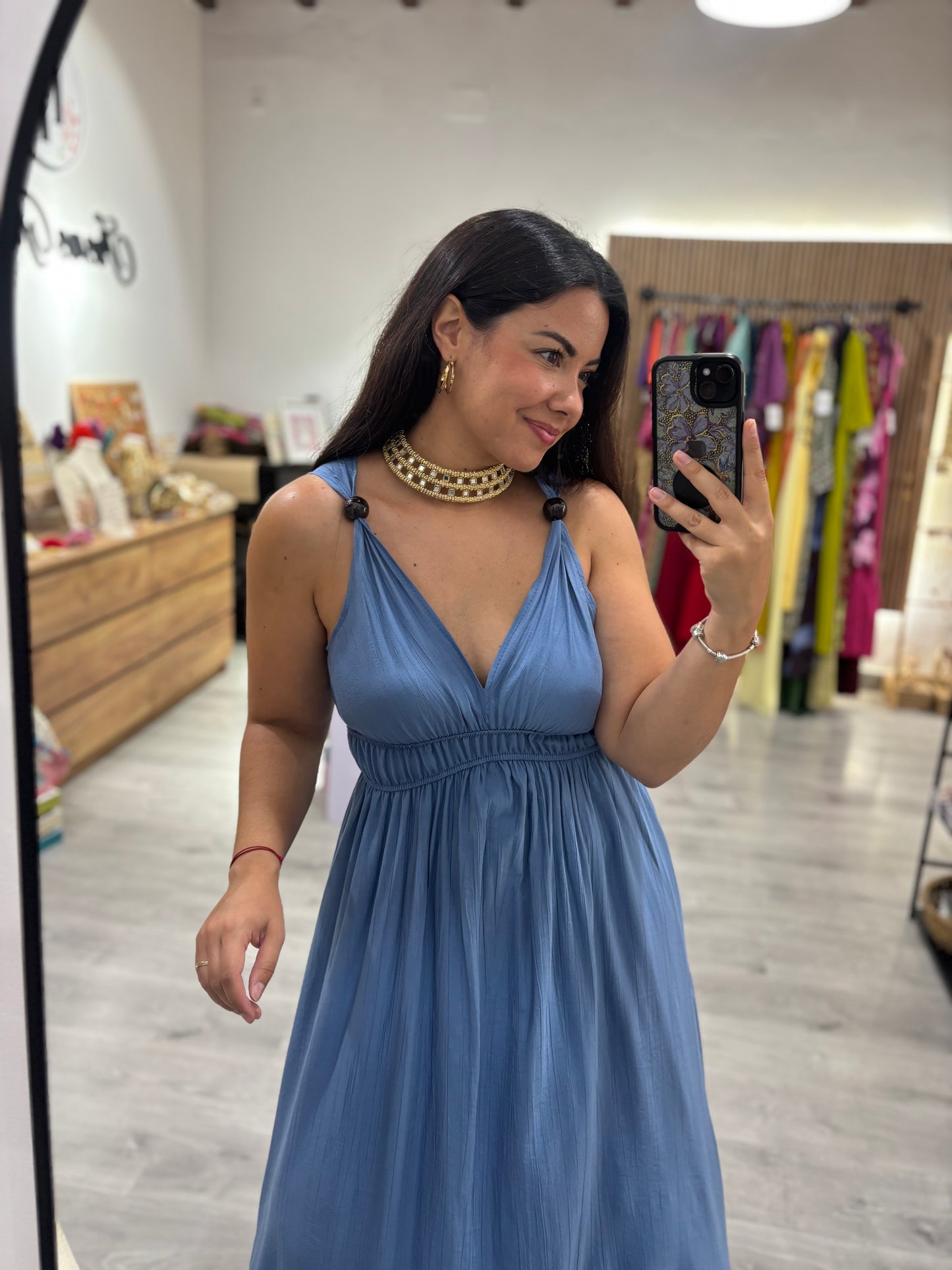 Vestido IBIZA azul