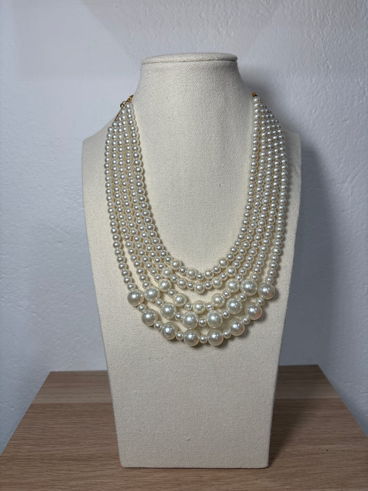 Collar perlas