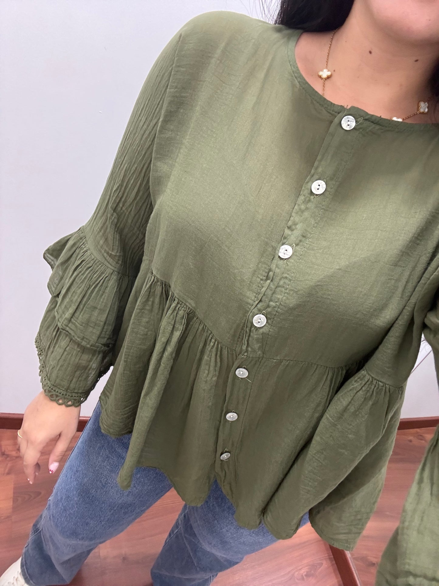 Blusa Sara verde