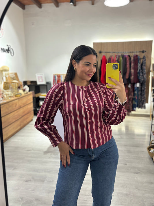 Blusa abotonada