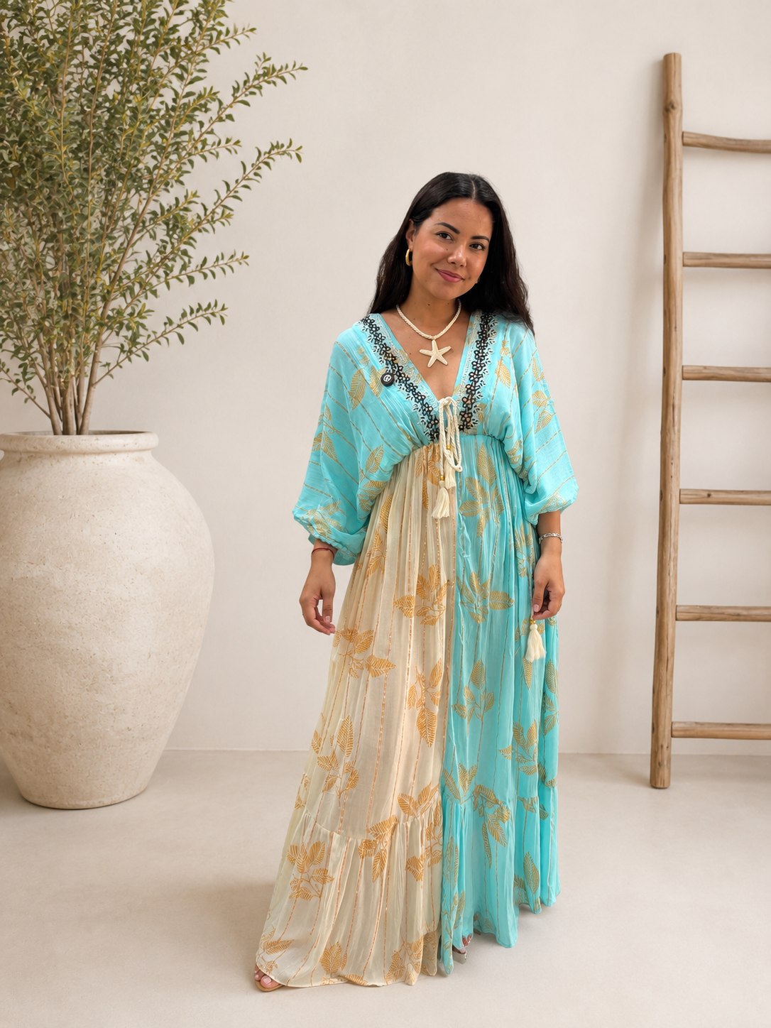 Vestido Amira azul