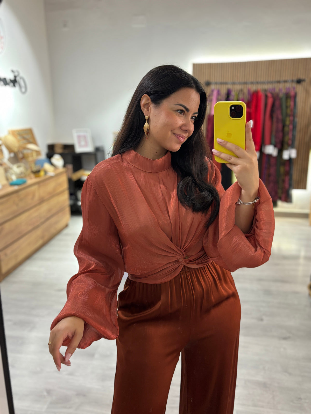 Blusa nudo vestir