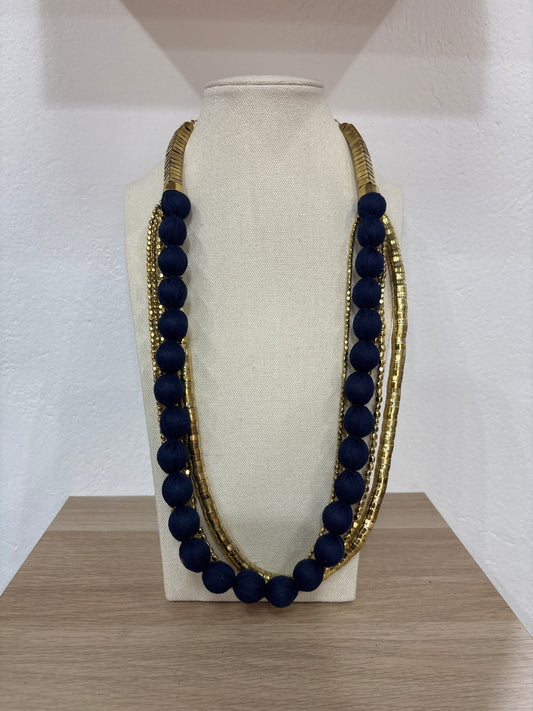 Collar bolas marino