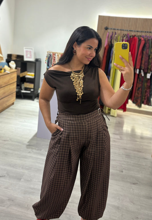 Pantalon cruzado