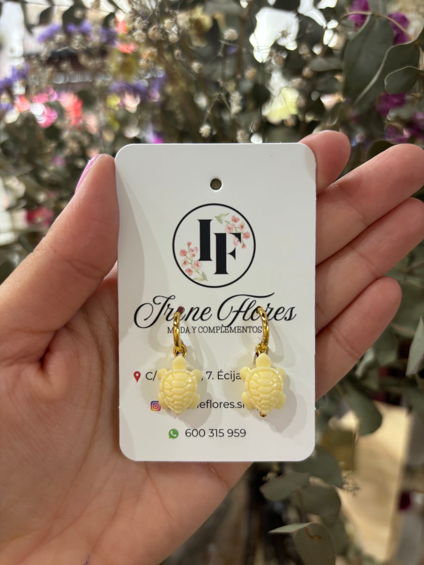 Pendientes tortuga mini