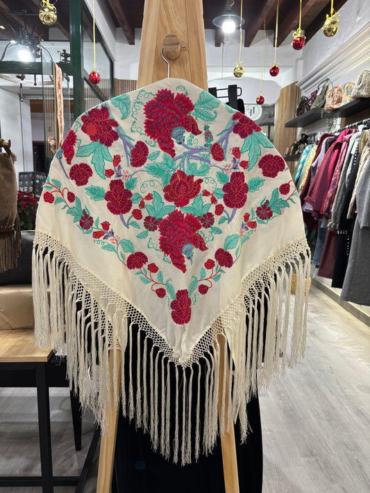 Mantoncillo clavel blanco