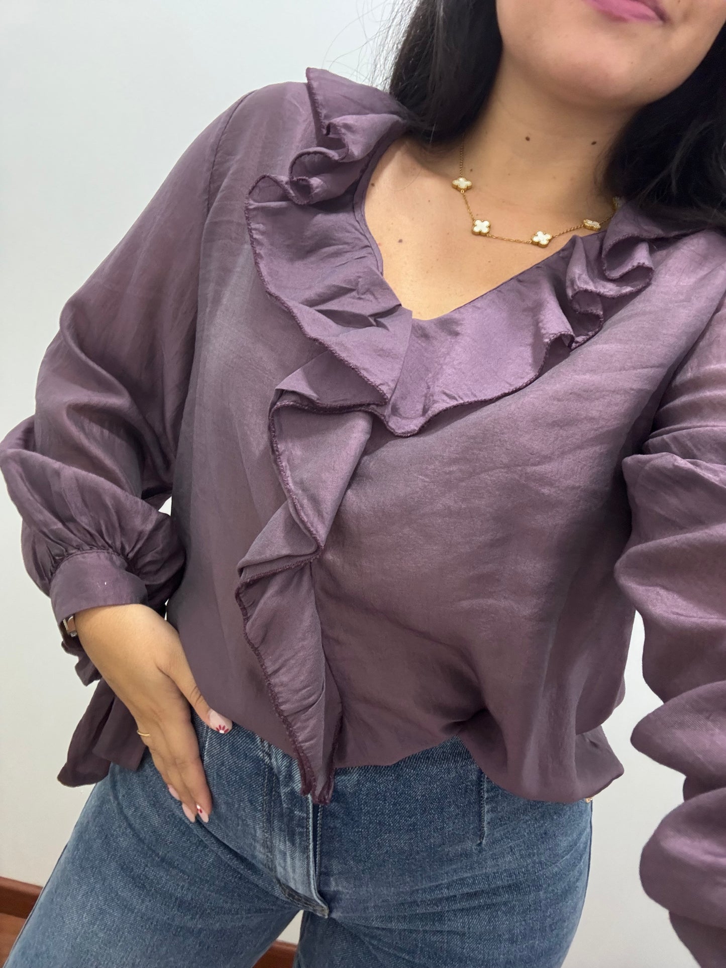 Blusa lazo