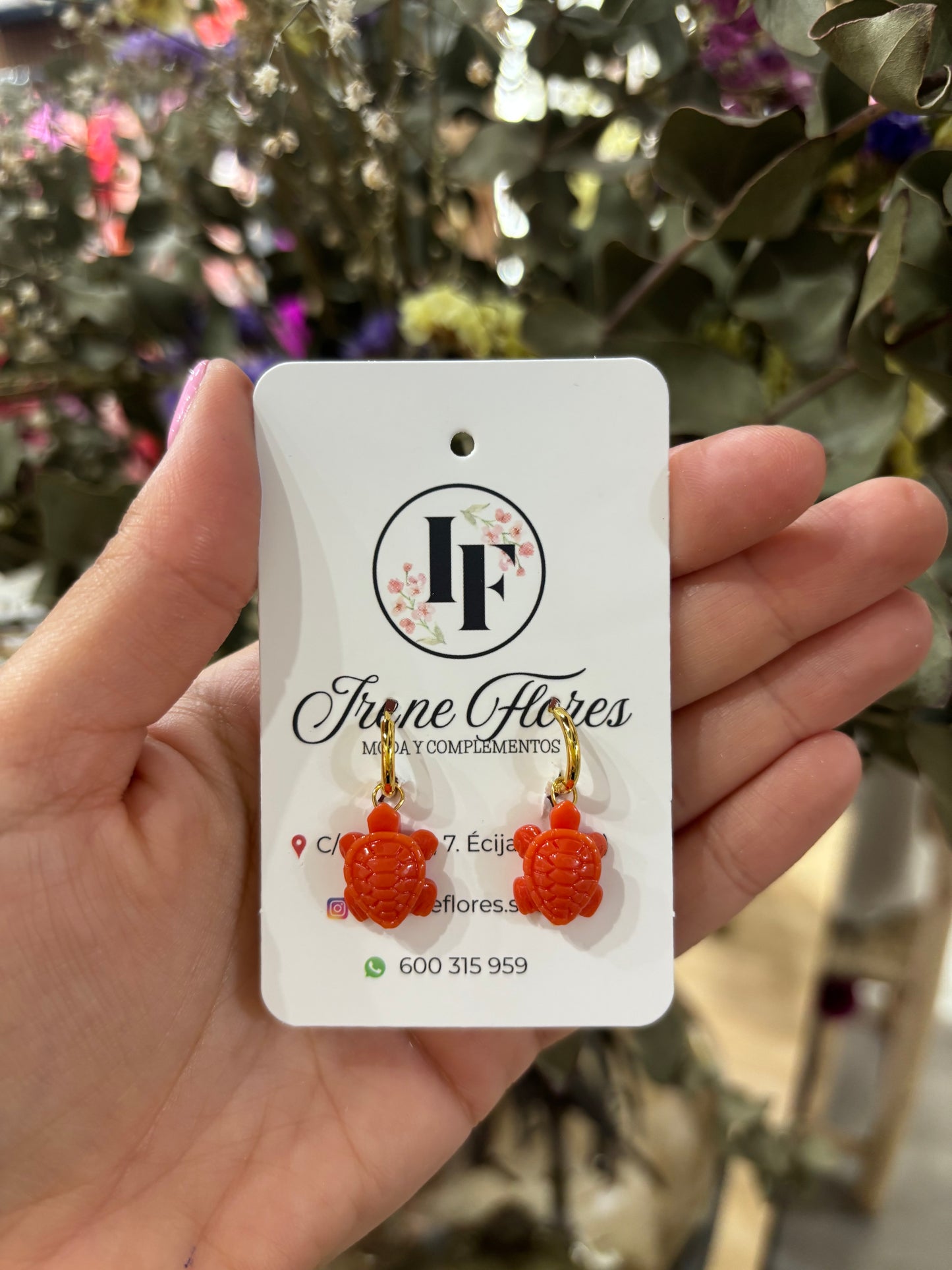 Pendientes tortuga mini