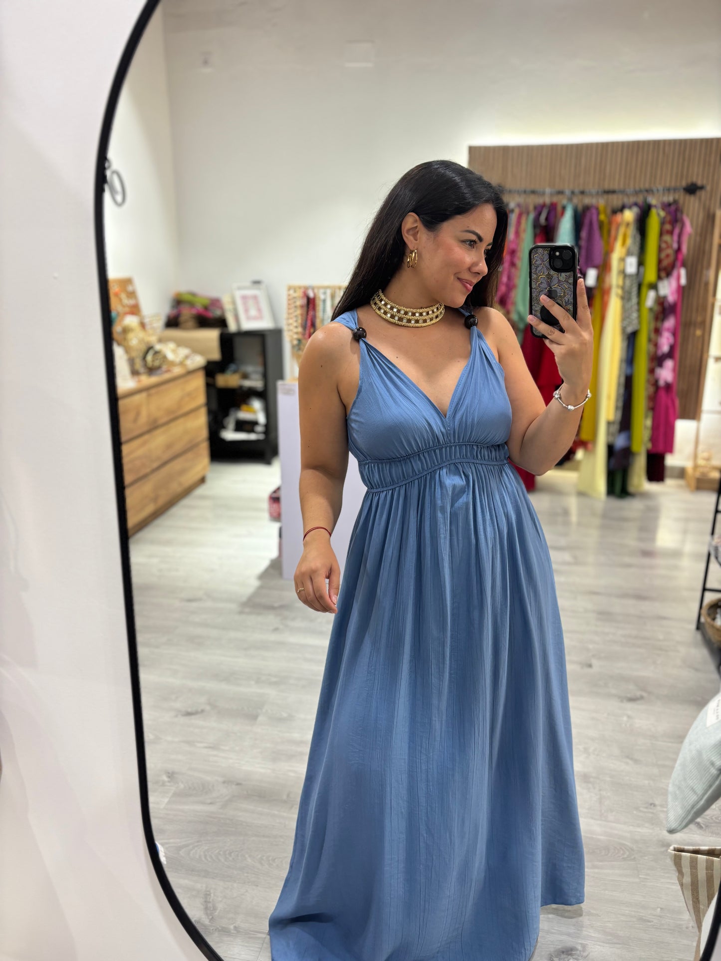 Vestido IBIZA azul