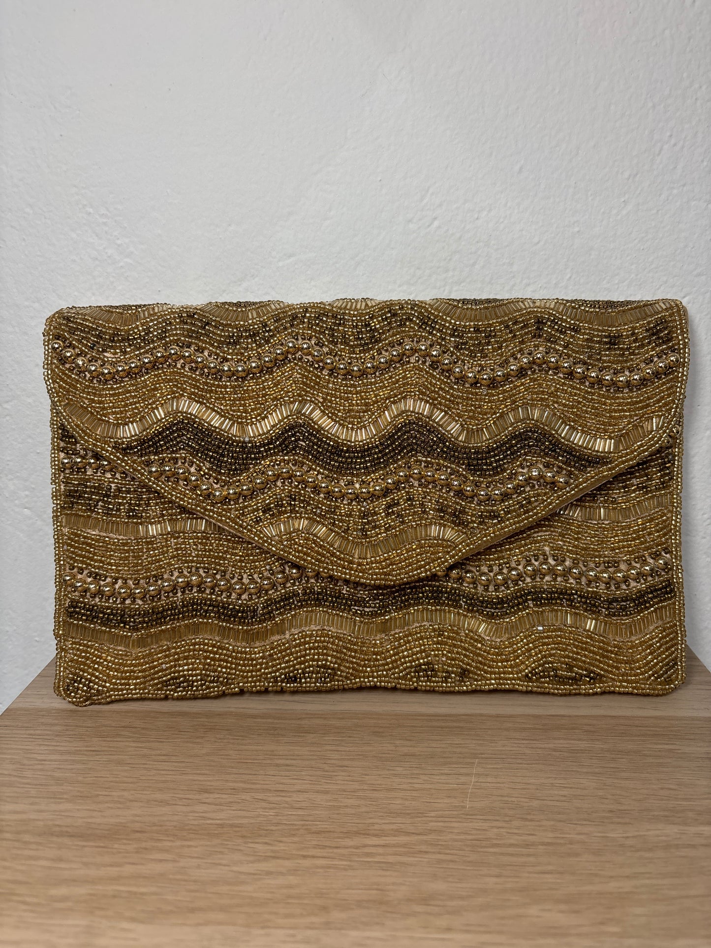Cartera abalorio