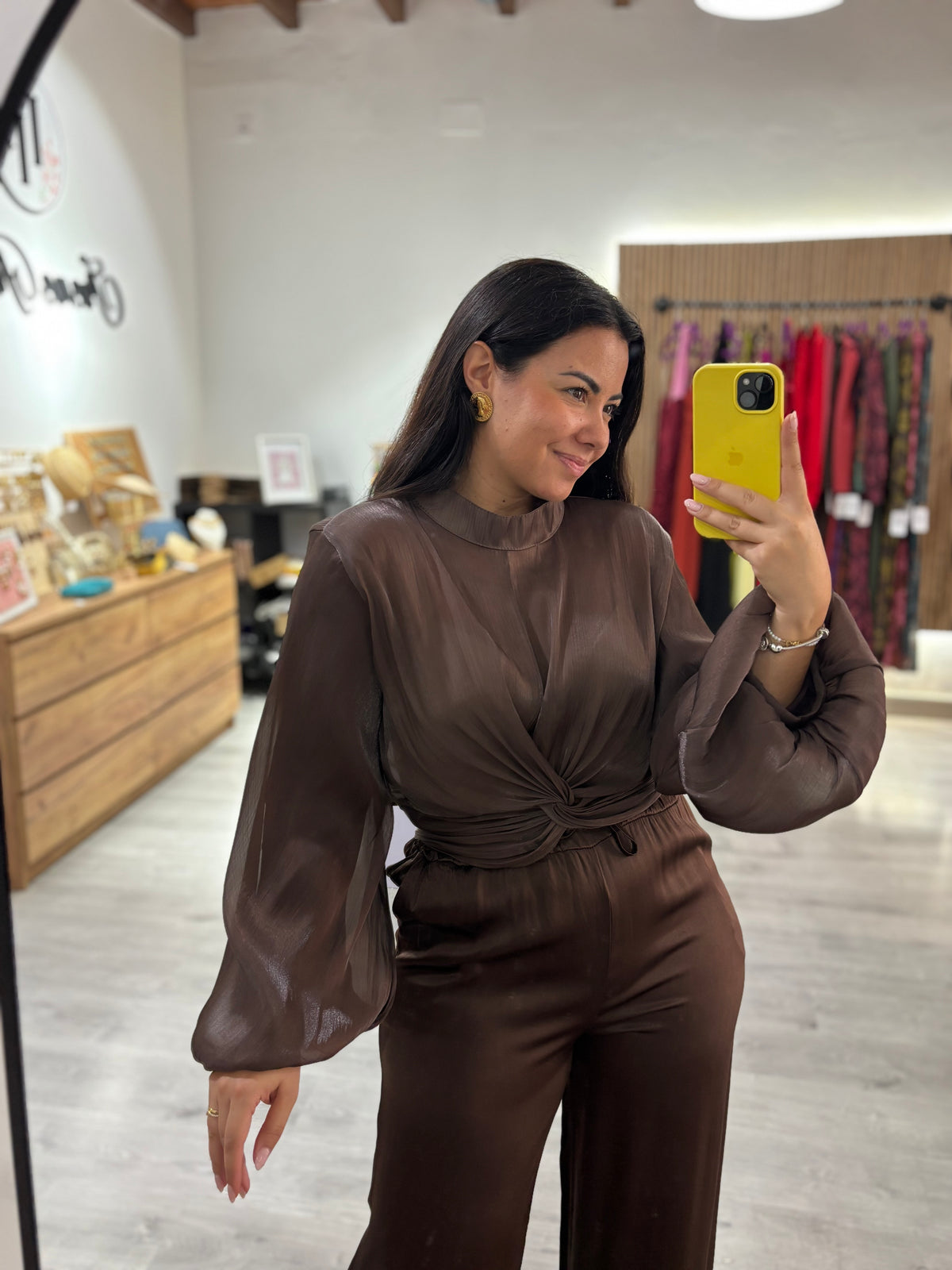 Blusa nudo vestir