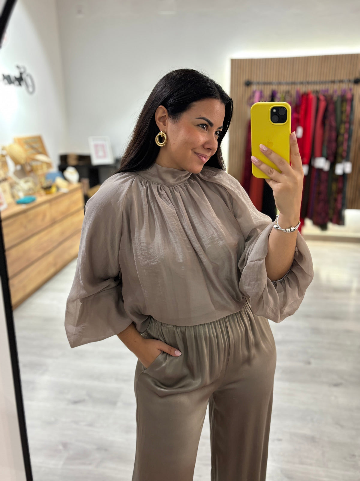 Blusa vaporosa