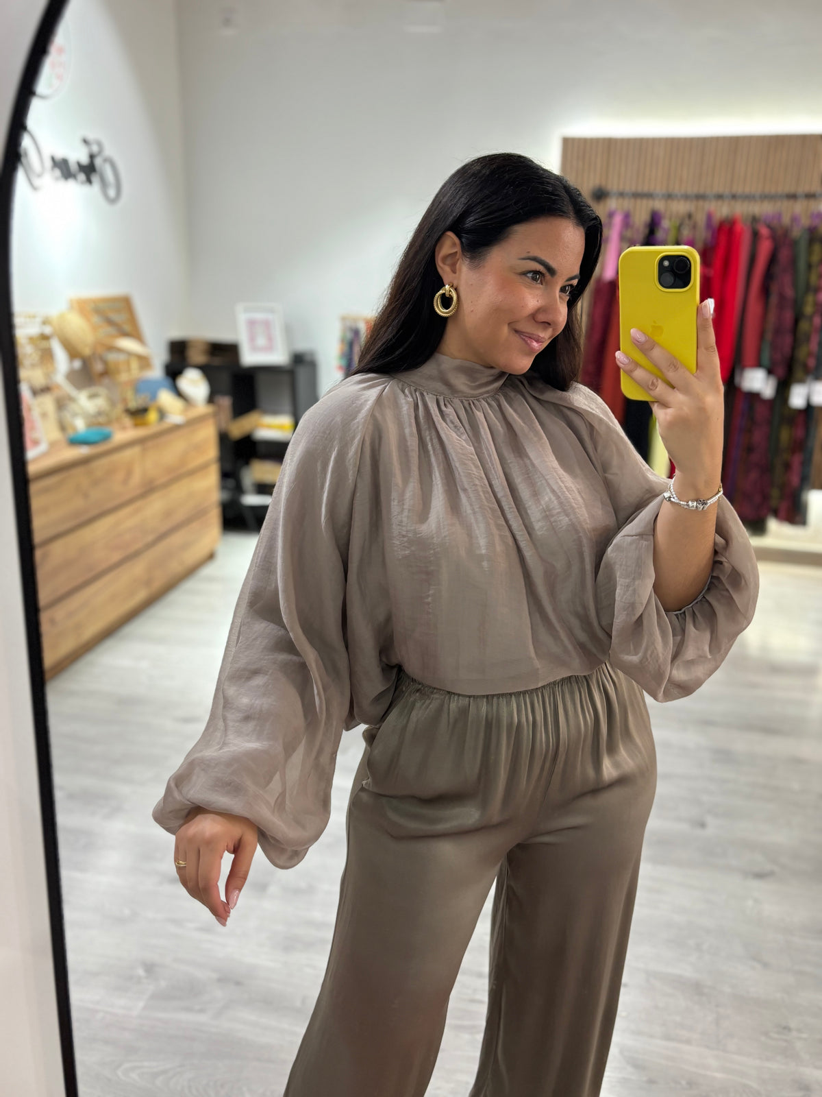 Blusa vaporosa