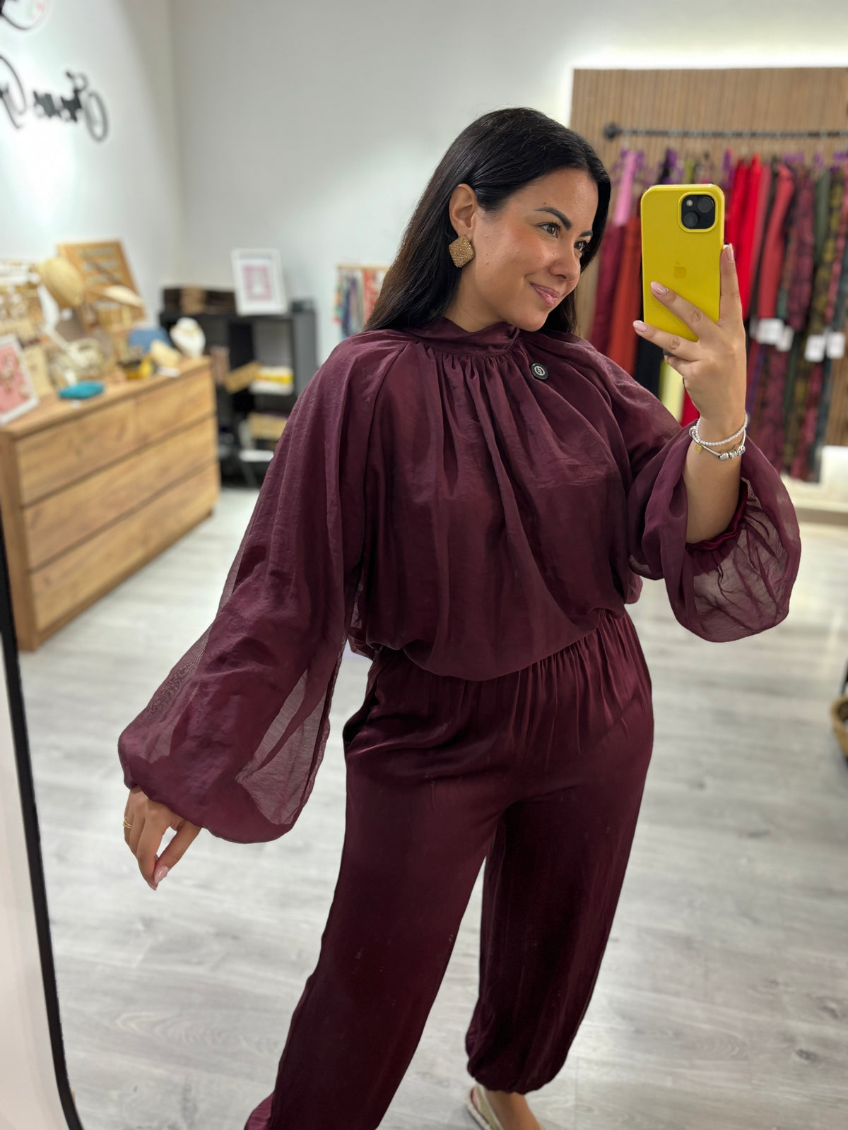 Blusa vaporosa