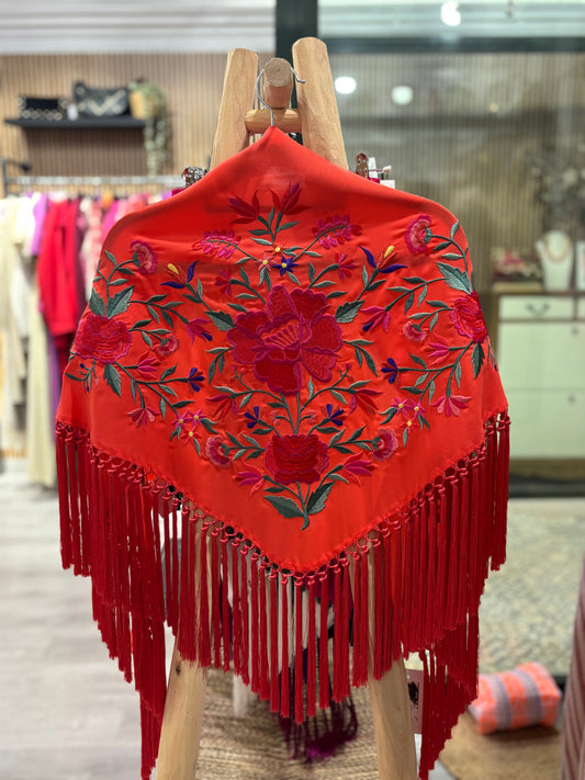 Mantoncillo Primavera naranja