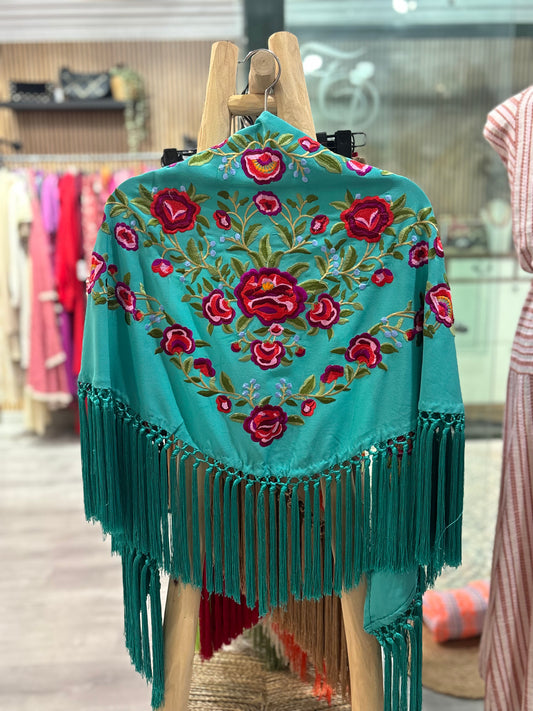 Mantoncillo Real agua marina