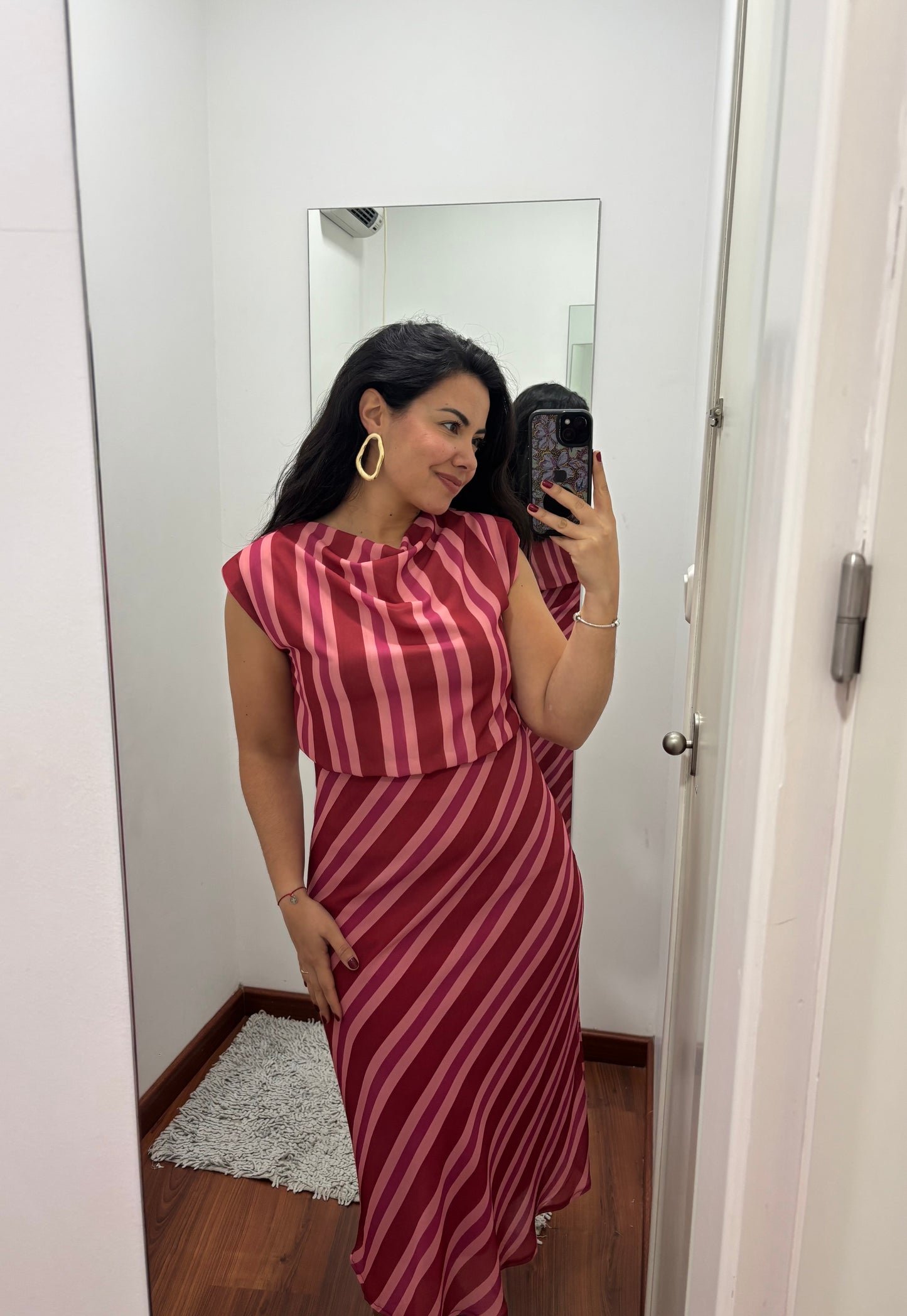 Vestido Lunai rayas