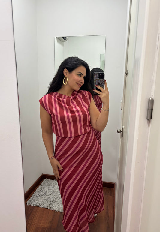 Vestido Lunai rayas