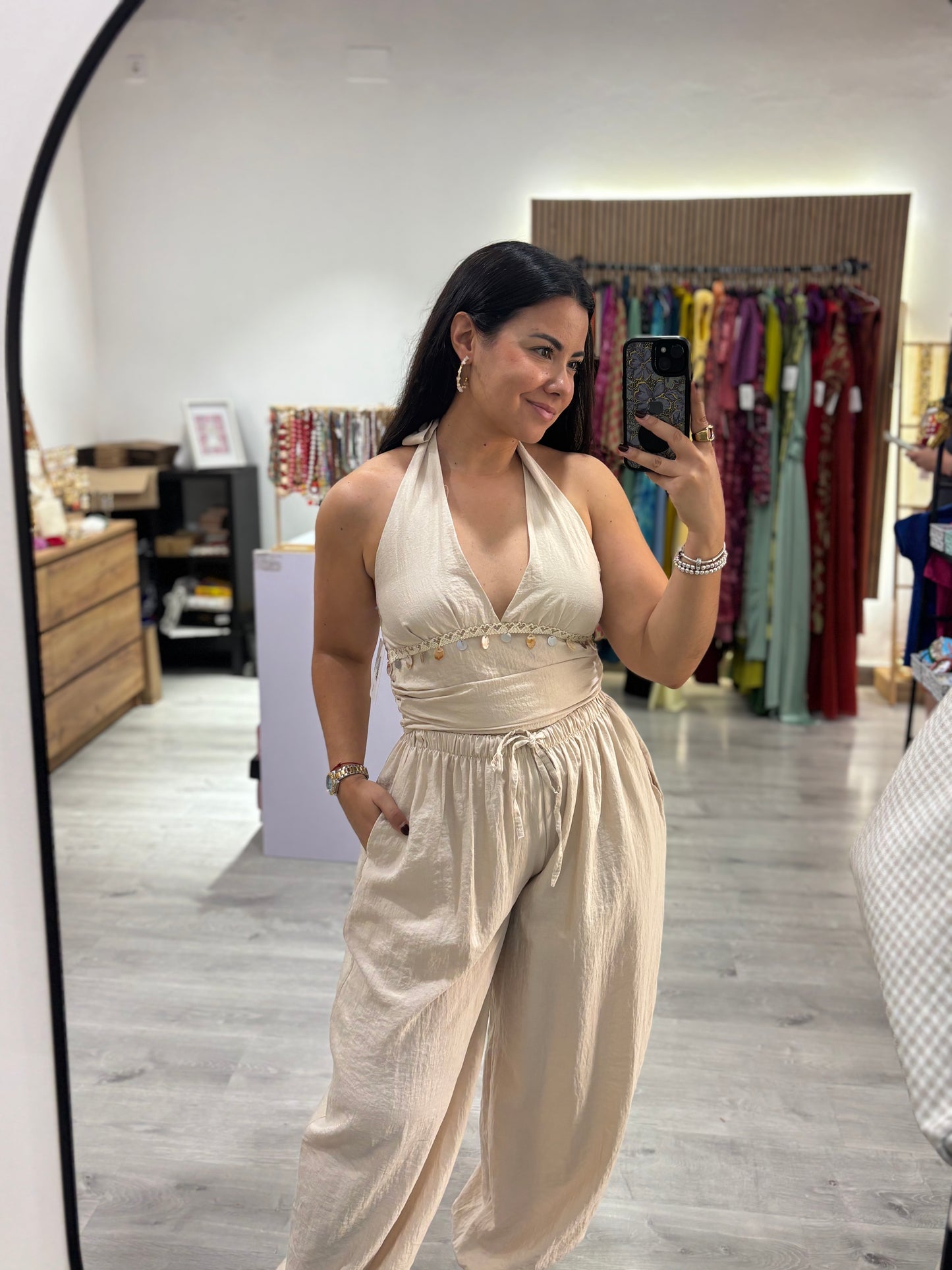 Conjunto Valeria beig
