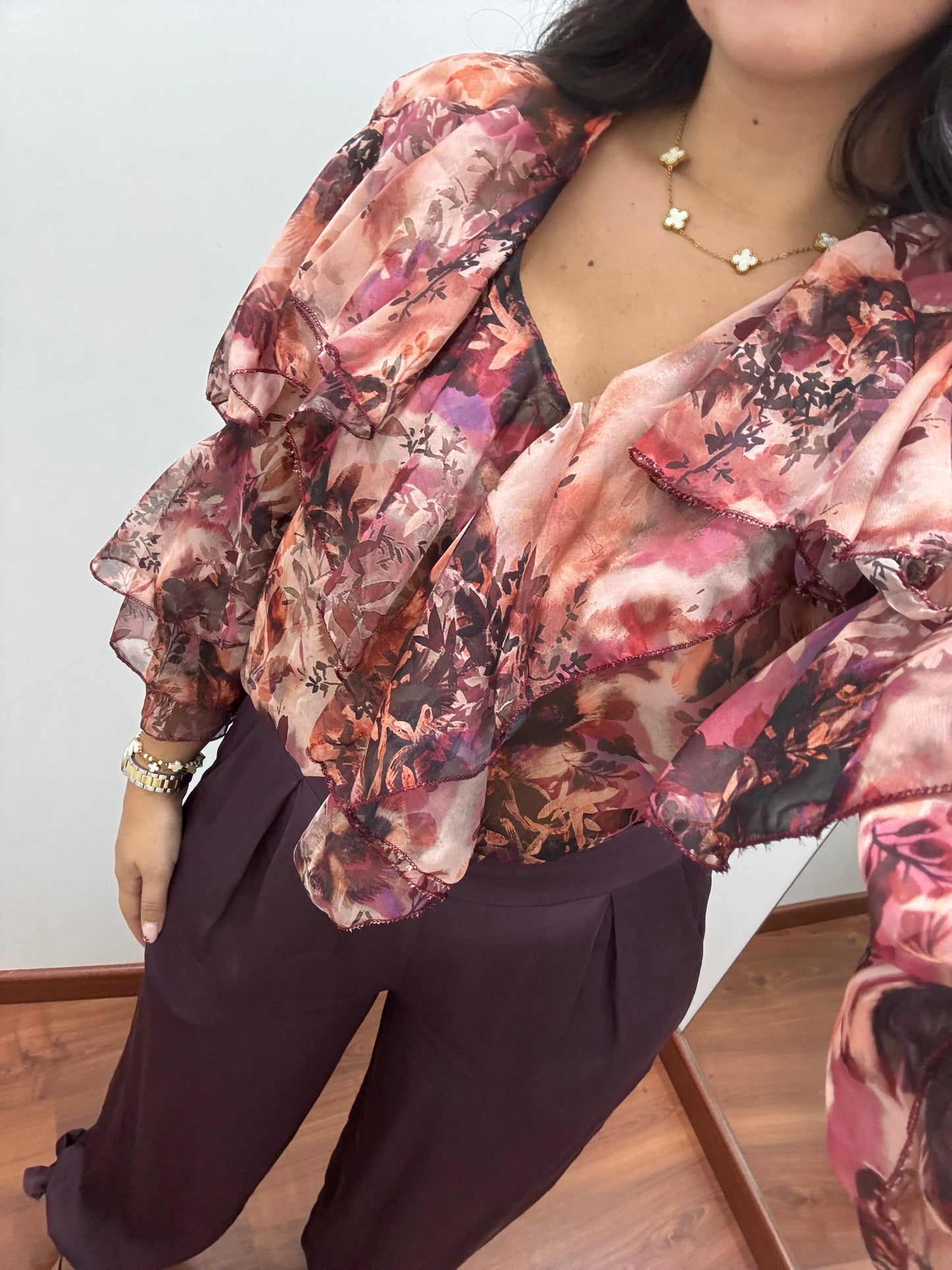 Blusa estampada