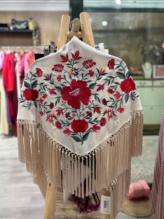 Mantoncillo Primavera blanco