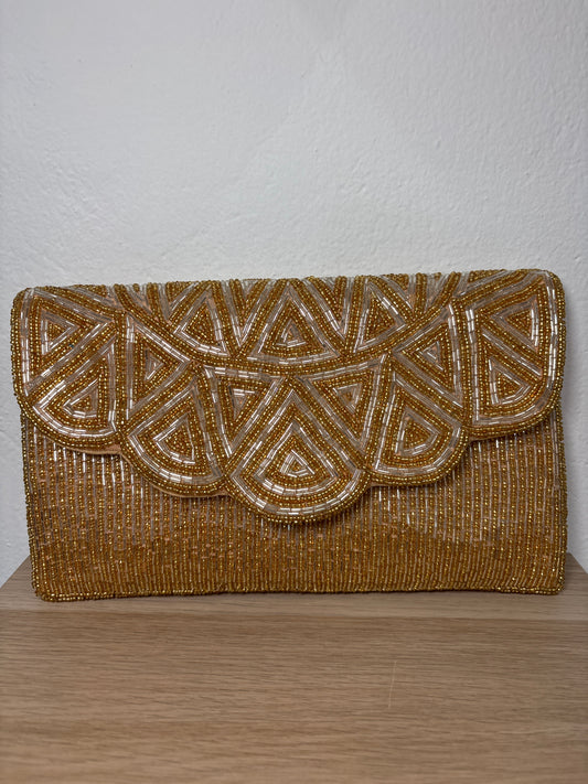 Cartera abalorio