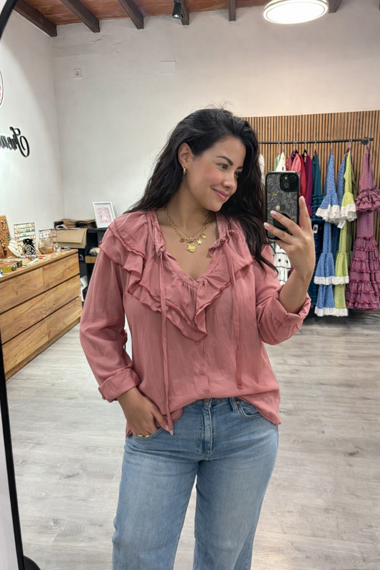 Blusa escote