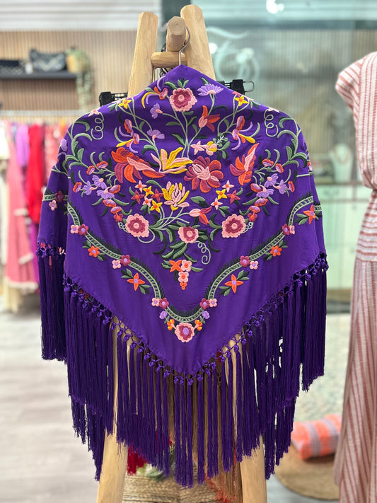 Mantoncillo Azucena morado