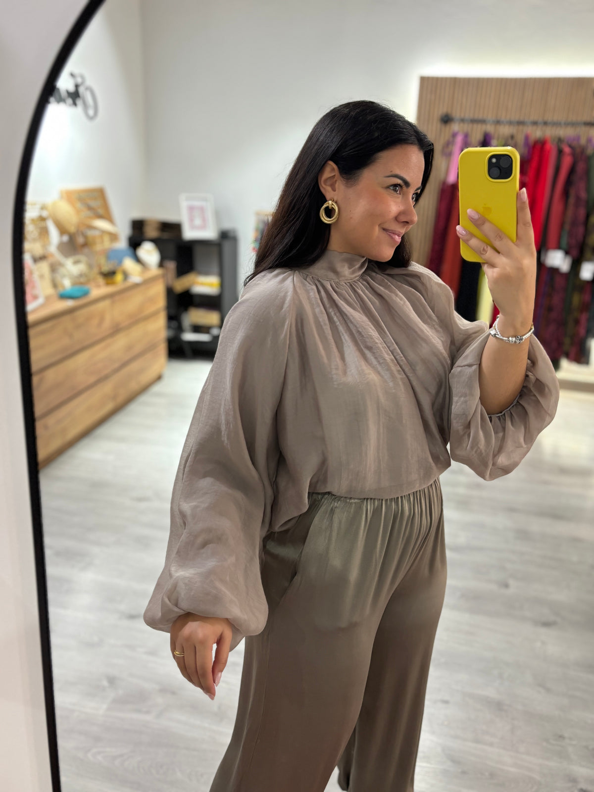 Blusa vaporosa