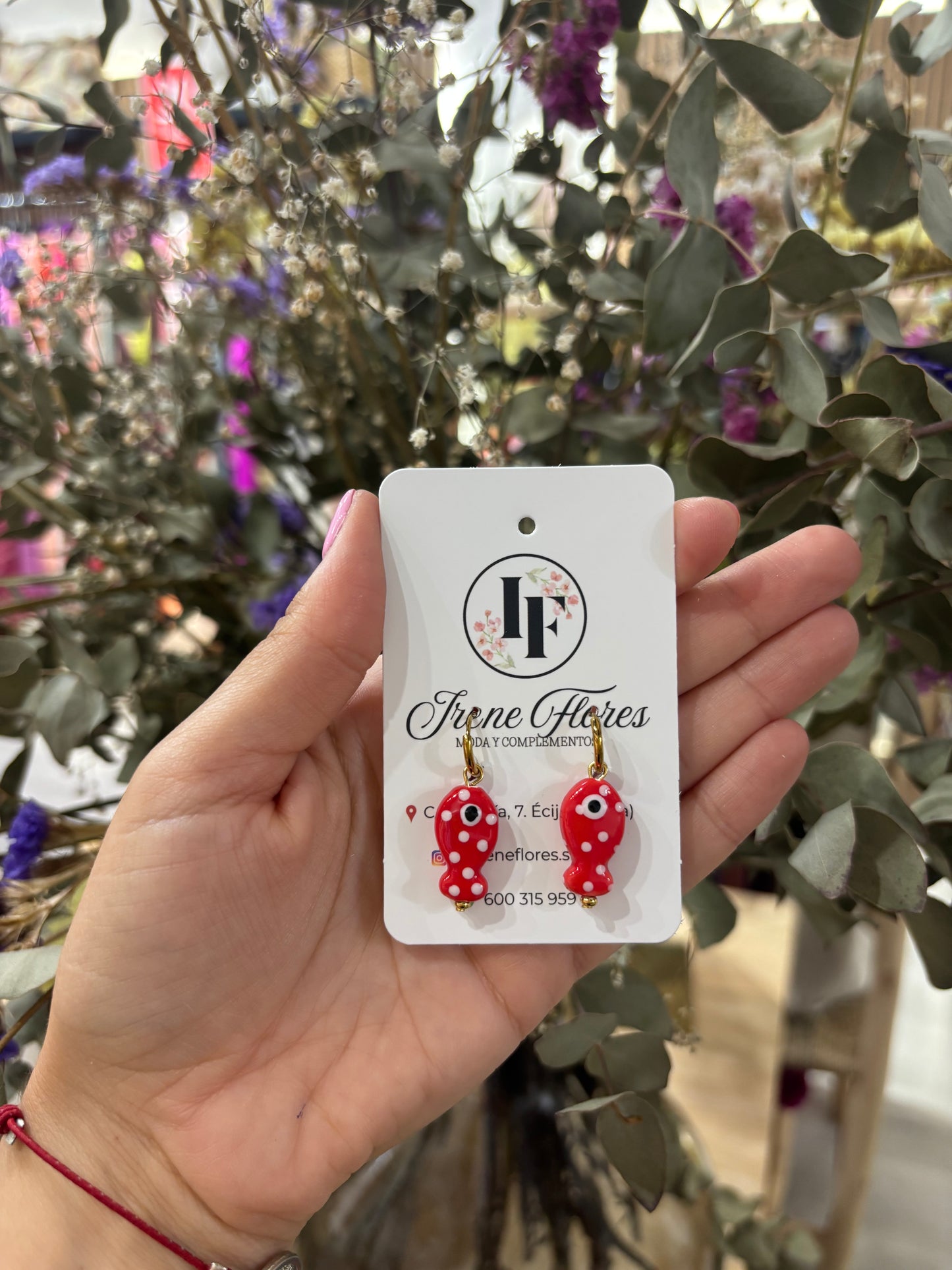 Pendientes peces lunares