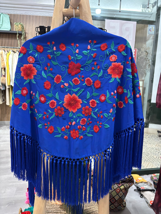Mantoncillo Jara azul