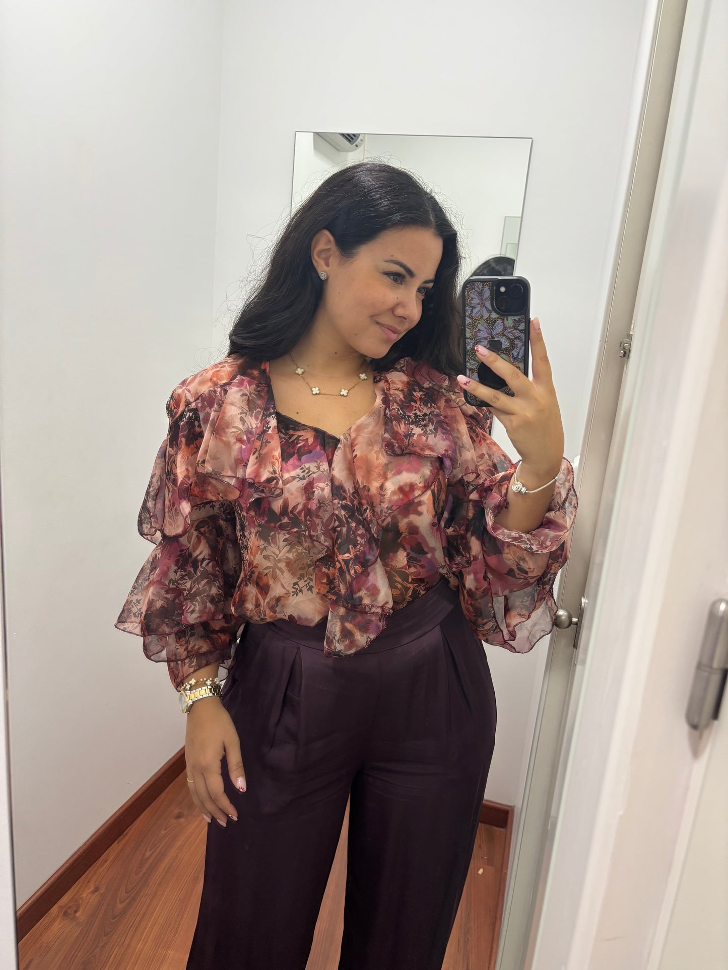 Blusa estampada