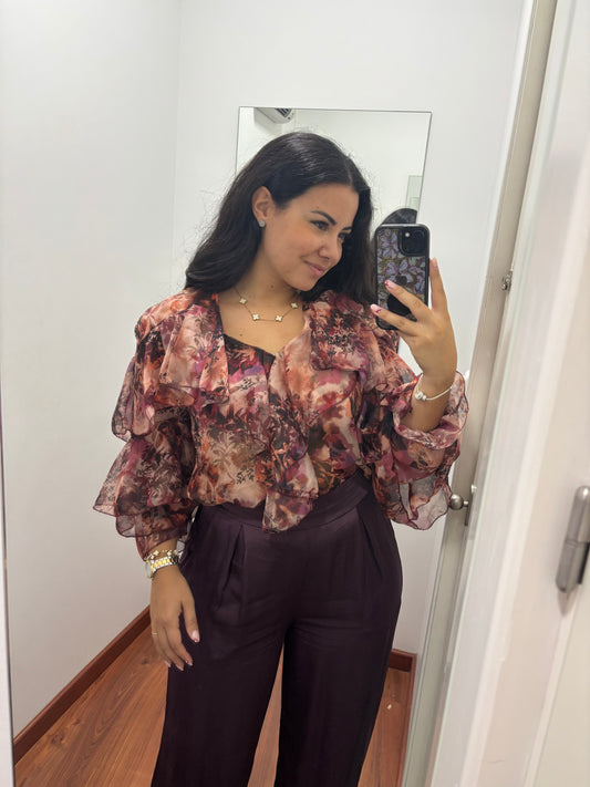 Blusa estampada