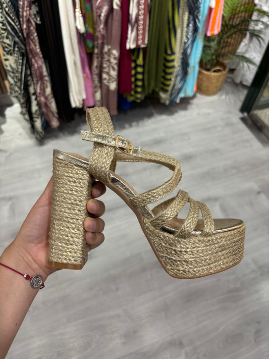 Tacon esparto oro