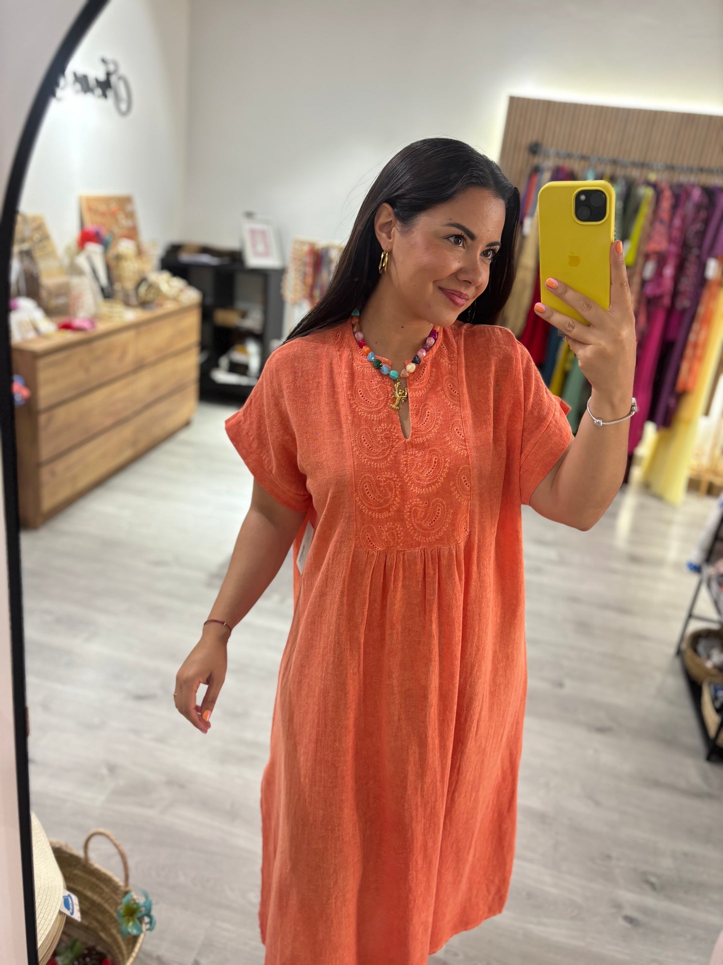Camisola Dubái naranja