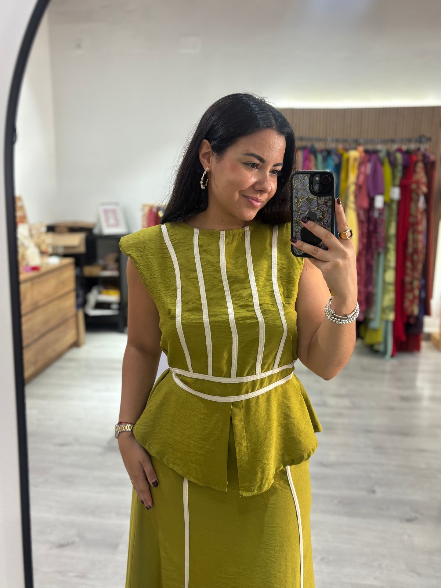 Conjunto princesa verde