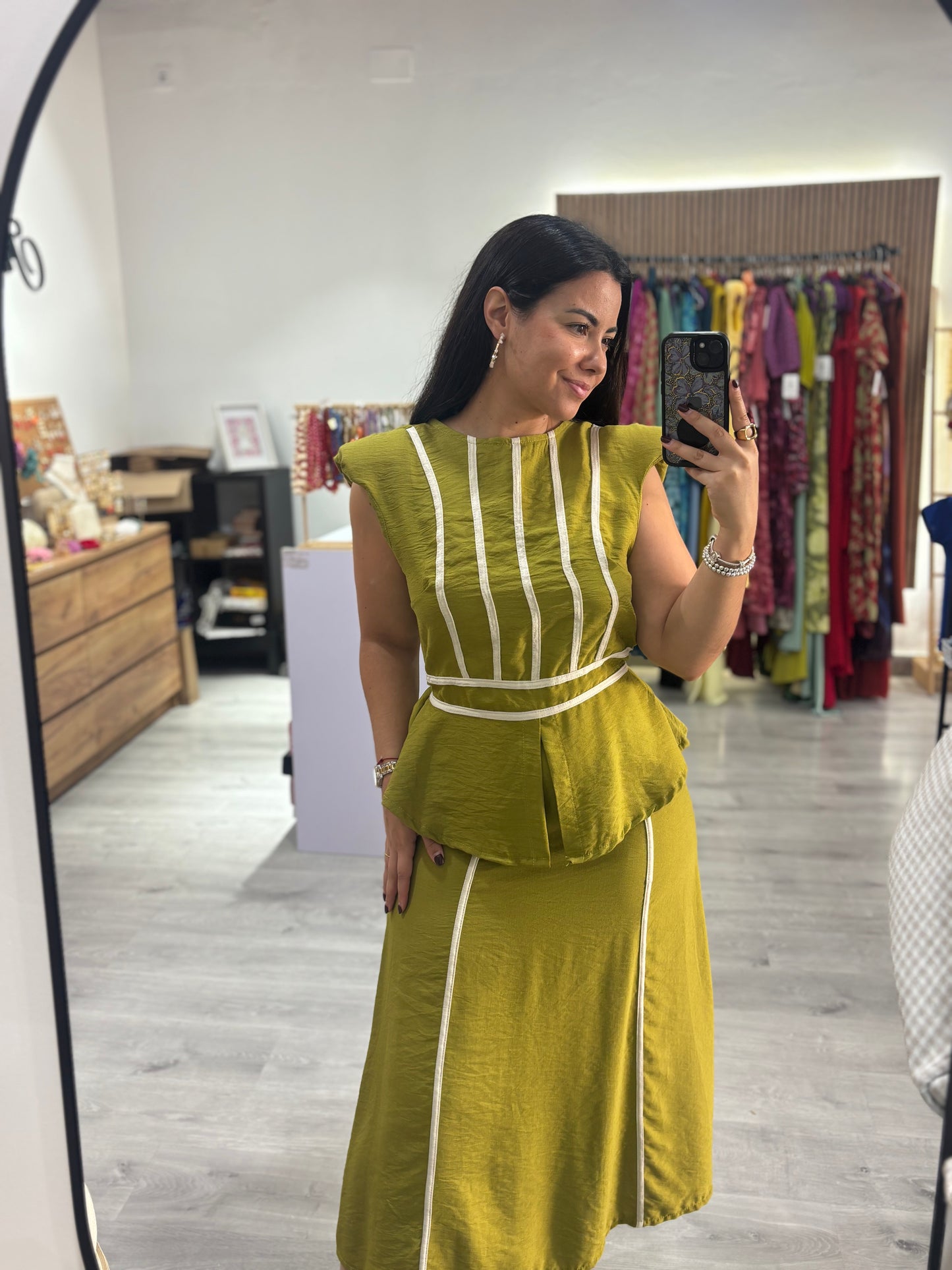 Conjunto princesa verde