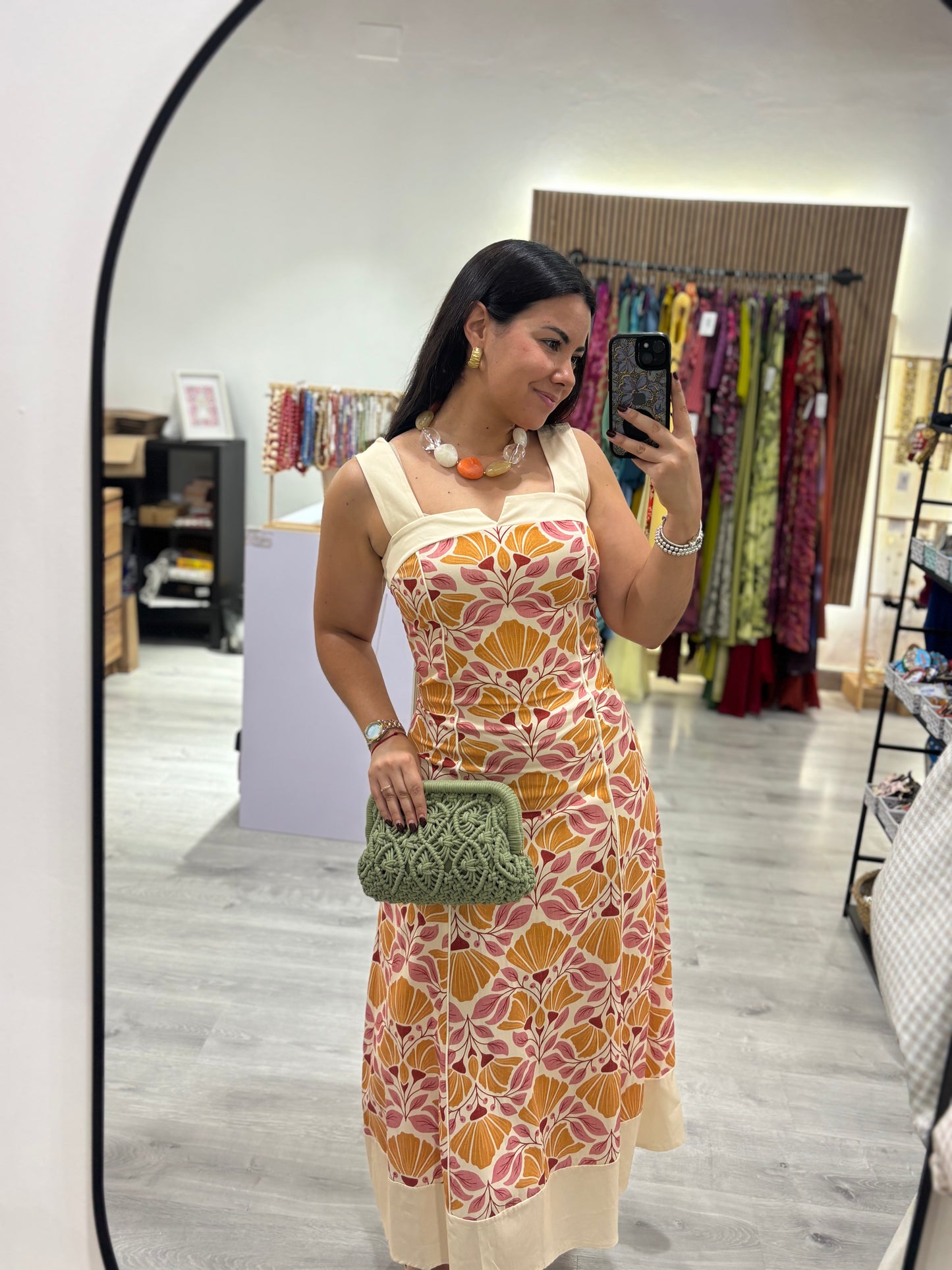 Vestido tiranta albero