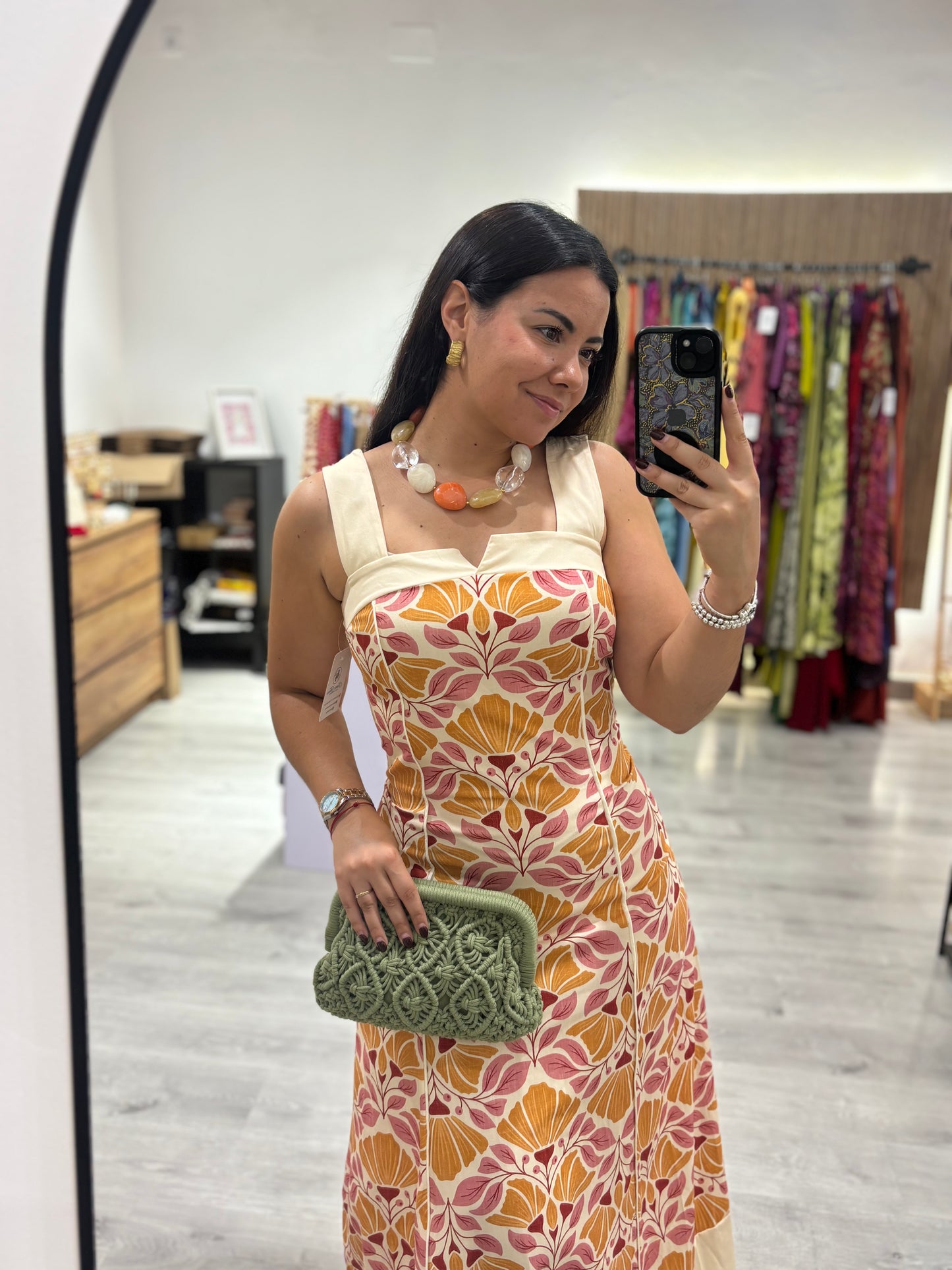 Vestido tiranta albero