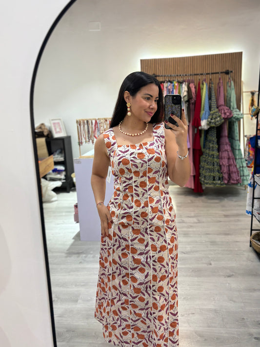 Falda estampada conjunto