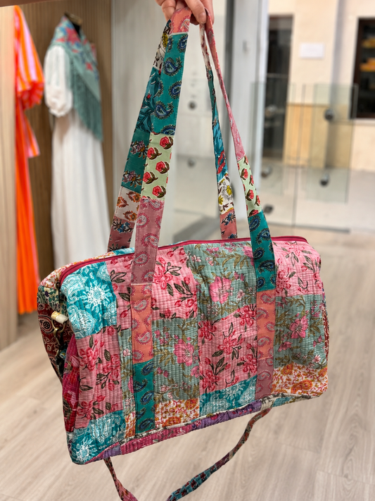 Macuto acolchado patchwork